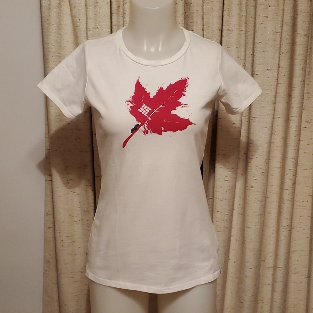Columbia Caterpillar and Leaf T-Shirt
